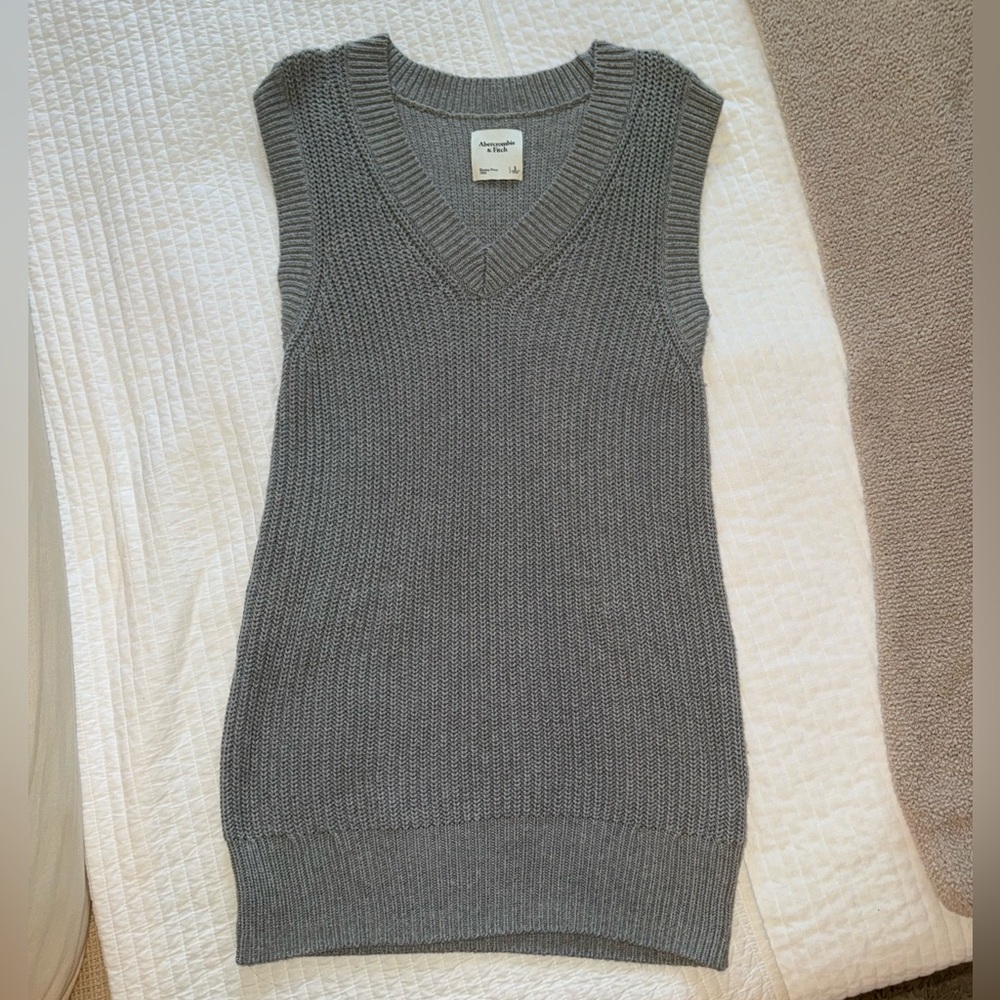 Abercrombie & Fitch Sweater Vest Mini Dress